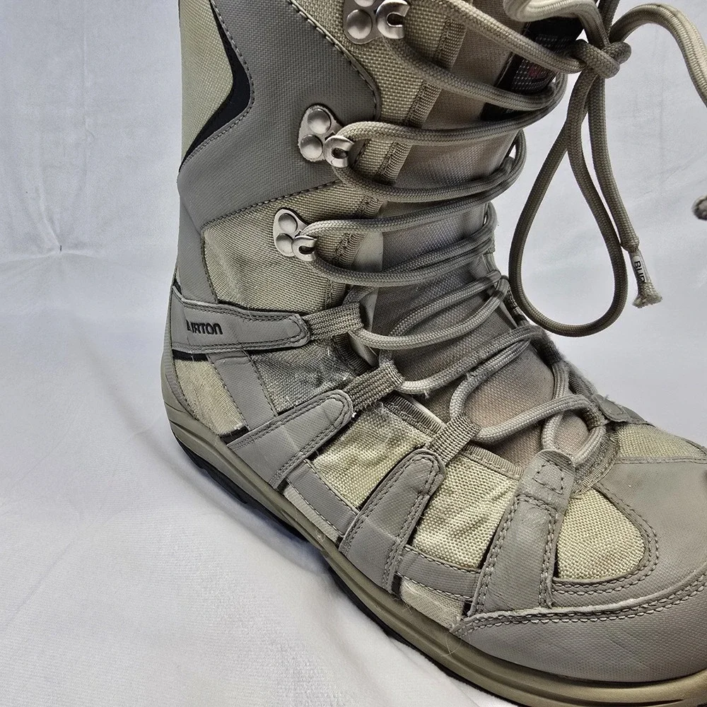 burton moto snowboard‎ boots Mens Size 13 Tan
